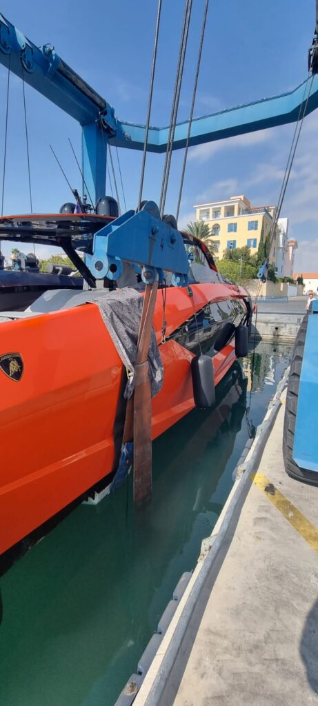 Tecnomar for Lamborghini 63 at Yacht Service Cyprus